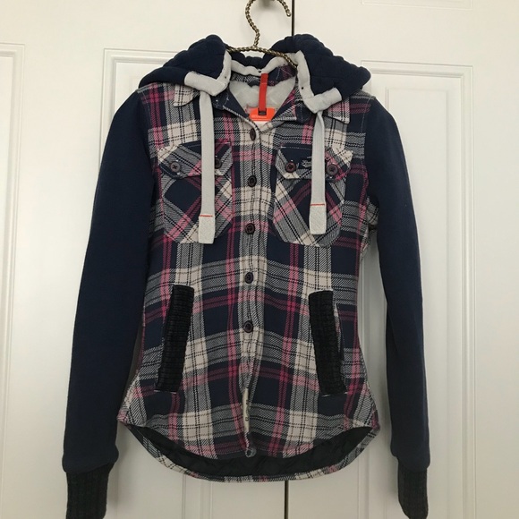 superdry lumberjack hoodie